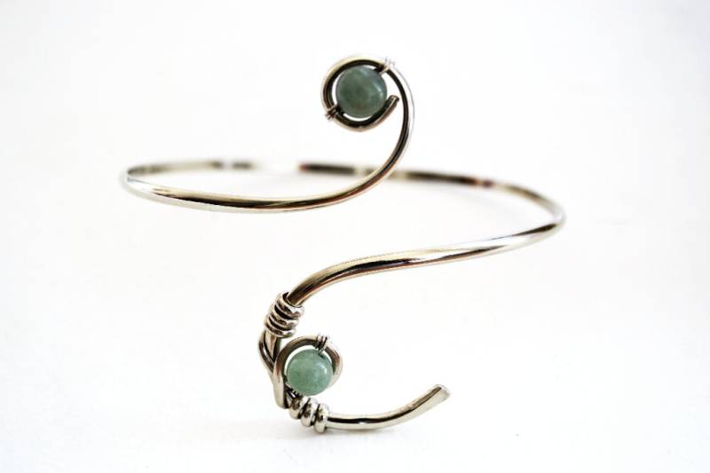 Jade-Armband, Armband Mit Steinen, Jade, Armband, Armband.wählen Sie Ihren Stein von deinujewelry