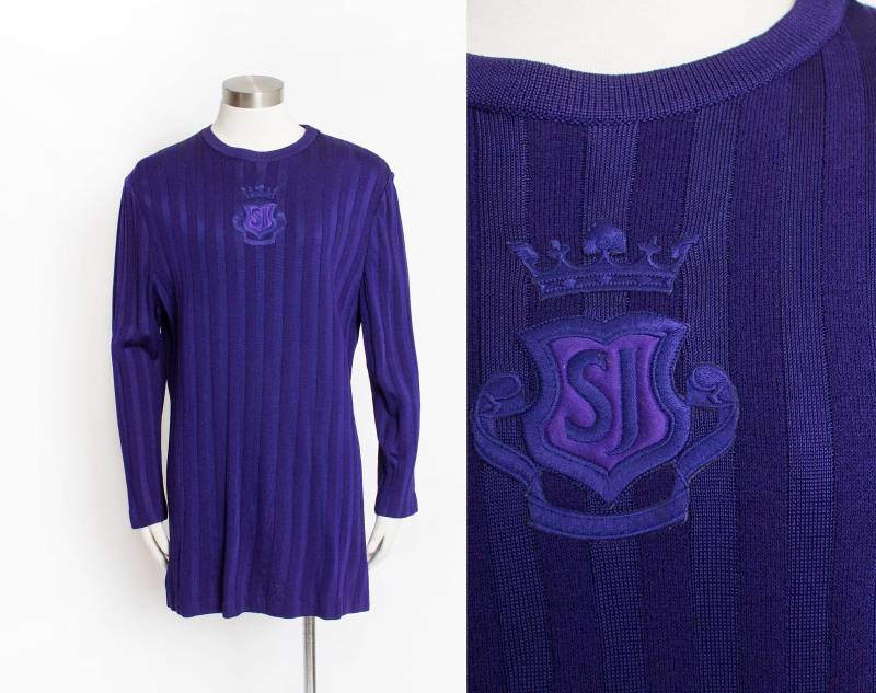 1980Er Jahre St.john Sweater Dress Wollstrick S von dejavintageboutique