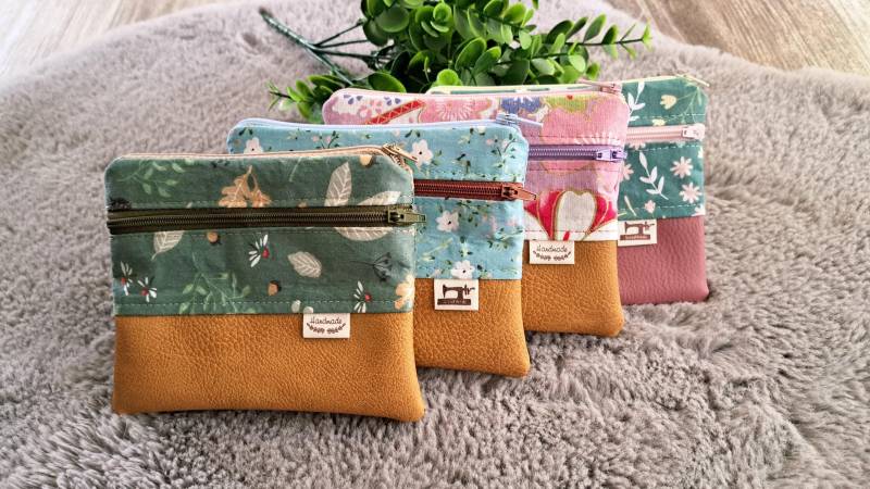 Kleine Geldbörse Mini Portemonnaie Mit Reißverschluss Kunstleder Schlüsseltasche Geldbeutel Kleine Geldbörse Mini Portemonnaie Mit Reißverschluss Kunstleder Schlüsseltasche Geldbeutel von dekoaccessoires