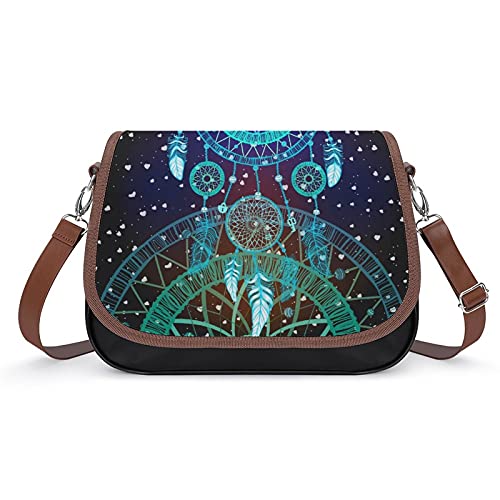 delayer Damen Handtaschen Schultertasche Galaxy Dreamcatcher. Umhängetasche von delayer