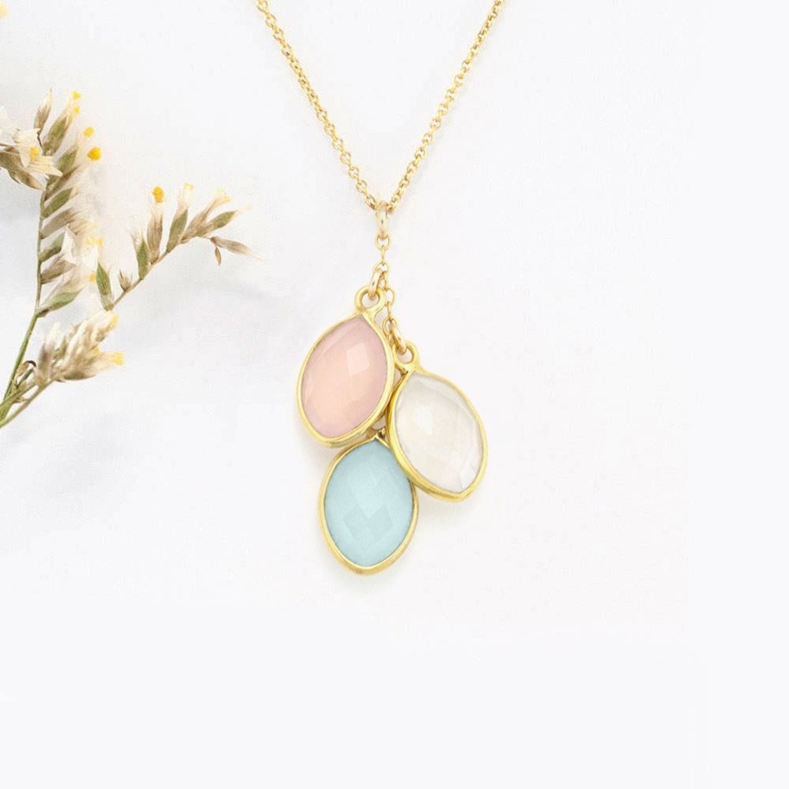 Goldkette Für Frauen, Benutzerdefinierte Birthstone Halskette, Initial Geschenk Schwiegermutter, Gold Filled Kette, New Mom Goldkette Für Frauen, Benutzerdefinierte Birthstone Halskette, Initial Geschenk Schwiegermutter, Gold Filled Kette, New Mom von delezhen