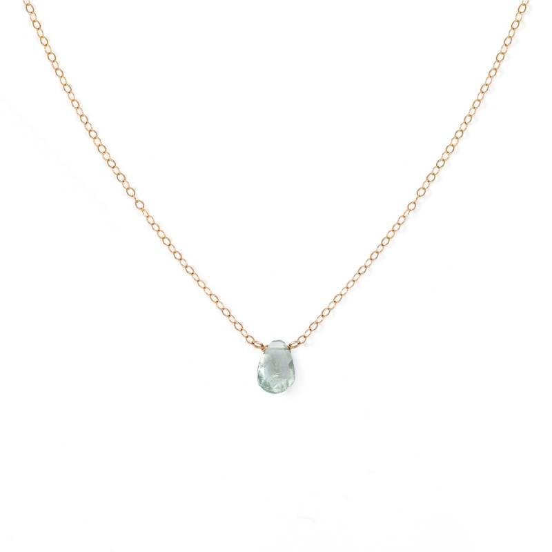 Grün Amethyst Halskette - Grüner Edelstein An Zarter Gold Oder Silber Kette Kleiner Stein Februar Geburtsstein Anhänger Grün Amethyst Halskette - Grüner Edelstein An Zarter Gold Oder Silber Kette Kleiner Stein Februar Geburtsstein Anhänger von delialangan