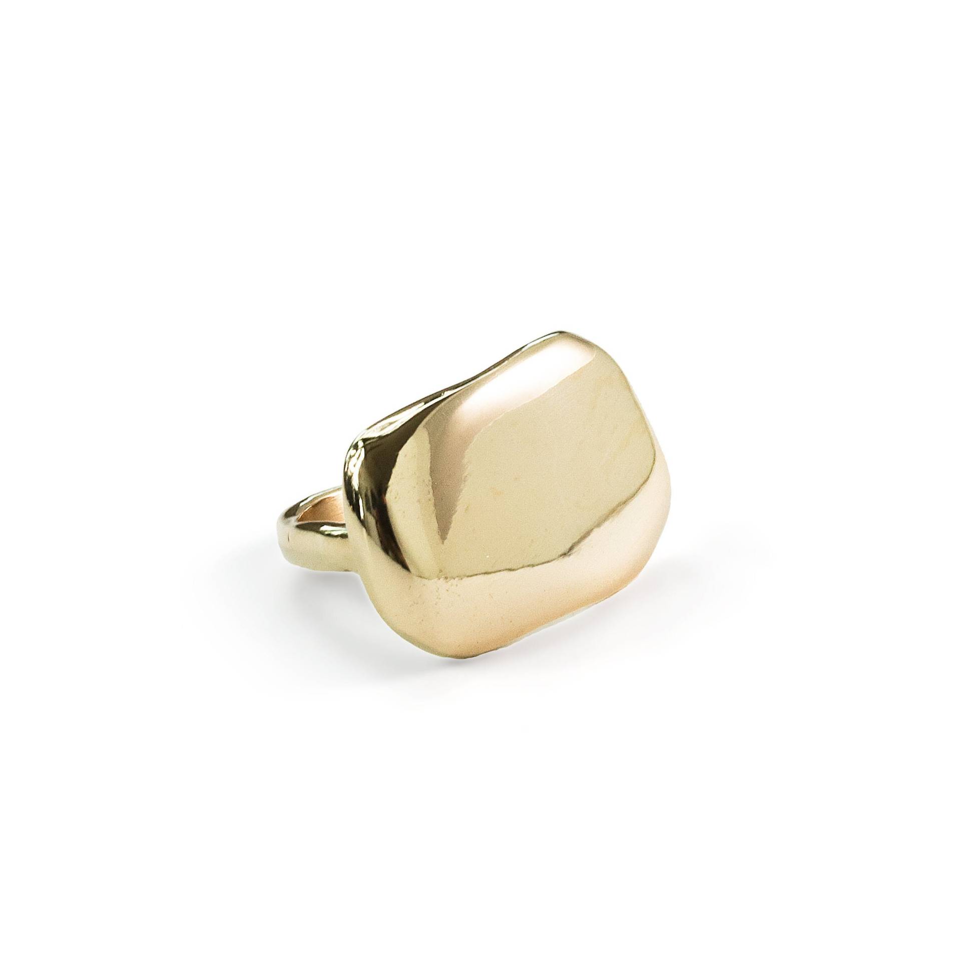 Skulpturale Silber Oder Sterling Ring - Statement Einzigartige Stapelbarer von delialangan