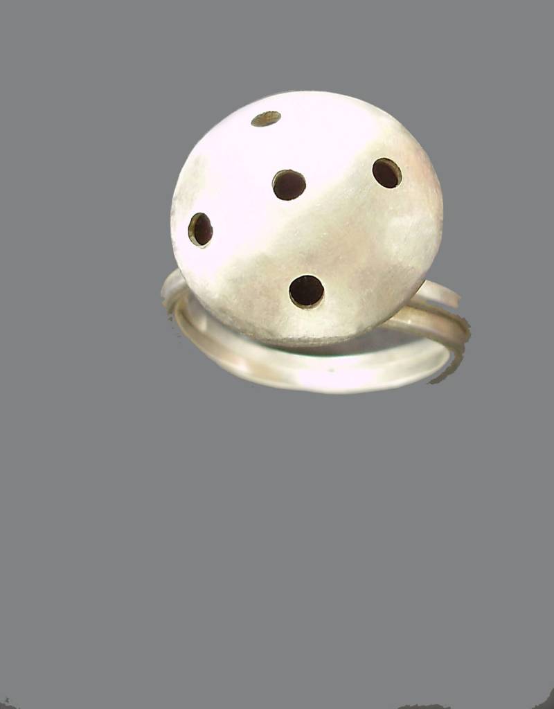 Pilz-Ring, Verstellbarer Ring, Modern, Handgefertigt, Handwerker Schmuck von delisadesigns