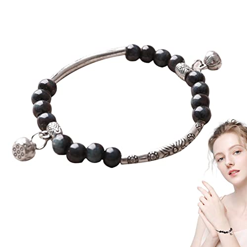 delr Damen-Charm-Armbänder – Hartes Armband mit Keramikperlen für Damen | Handgemachte Armbänder für Valentinstagsgeschenke, Gastgeschenke von delr