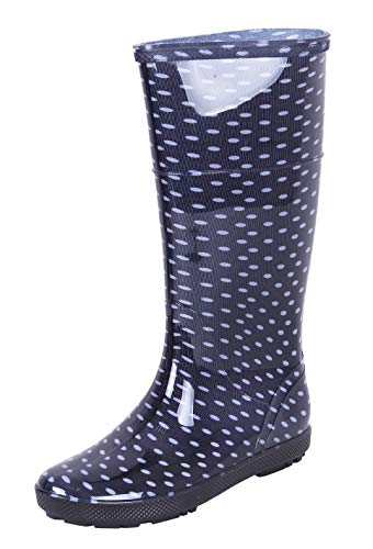 DEMAR Gummistiefel Regenstiefel HAWAI LADY (40, Punkte) von DEMAR