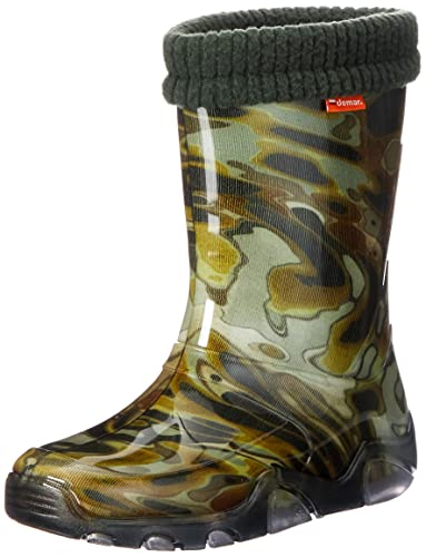 DEMAR Kinder Gummistiefel gefüttert STORMER LUX (Size 22/23 EU) Tarn von demar.