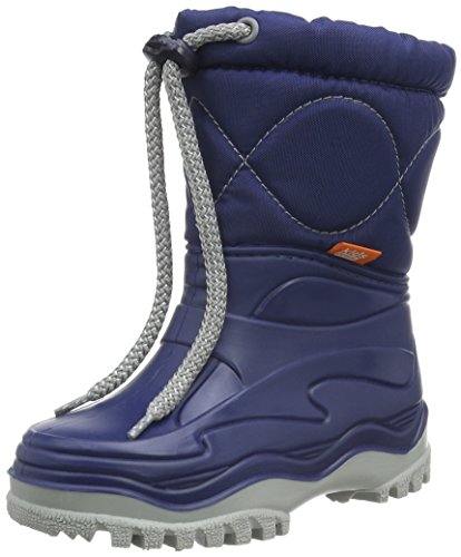 demar. Kinder Winterstiefel Schuhe gefüttert Windy, Blau, 34/35 EU von DEMAR