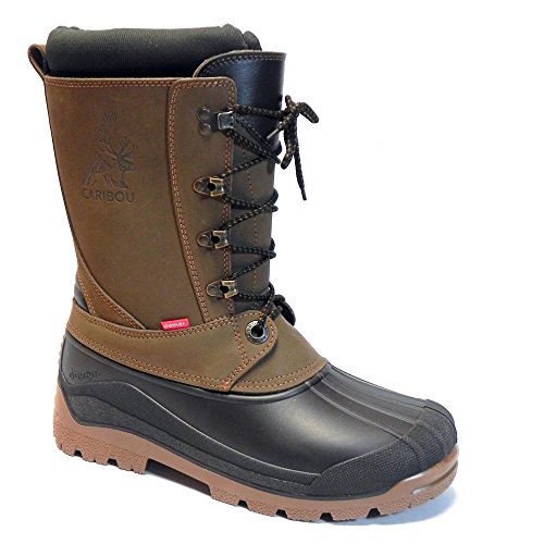 DEMAR Thermostiefel Jagdstiefel mit WOLLE gefttert CARIBOU PRO (45) Braun von demar.