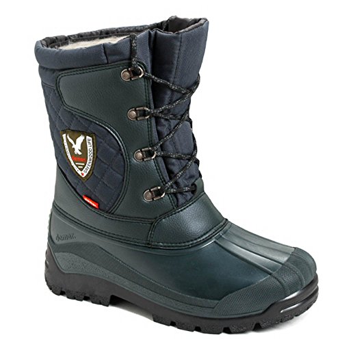 demar. Thermostiefel Jagdstiefel mit Wolle gefüttert Logan, Grün, 41 EU von demar.