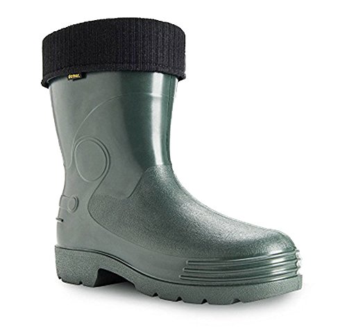DEMAR leichte Eva Gummistiefel Thermostiefel gefüttert Farmer (47, grün) von DEMAR