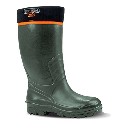 DEMAR leichte EVA Gummistiefel gefüttert Thermostiefel UNIVERSAL PRO (44) von demar.