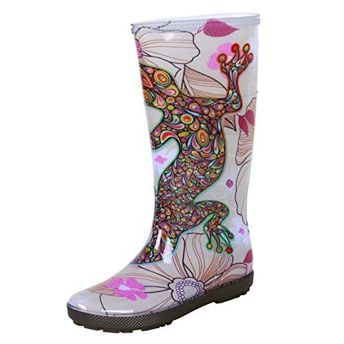 demar. Gummistiefel Regenstiefel Hawai Lady Exclusive (38, Salamandra) von DEMAR