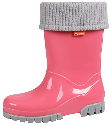 sarcia.eu Kinder Gummistiefel gefüttert Twister LUX 0406F pink rosa (numeric_20) von sarcia.eu