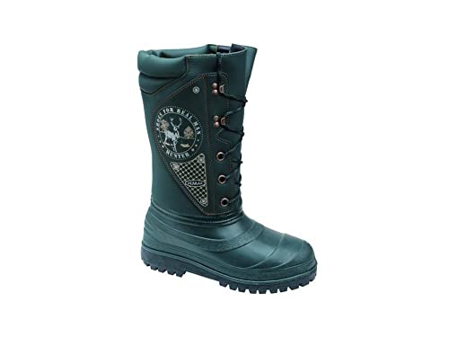 demar. Thermostiefel Jagdstiefel mit Wolle gefüttert Hunter Special, Grün, 47 von DEMAR