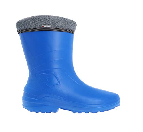 DEMAR leichte Damen Eva Gummistiefel gefüttert Lucy (37, blau) von DEMAR