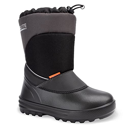 demar. leichte EVA Übergangs- Winterstiefel gefüttert Winterschuhe (Alex Anthrazit, 31) von demar.