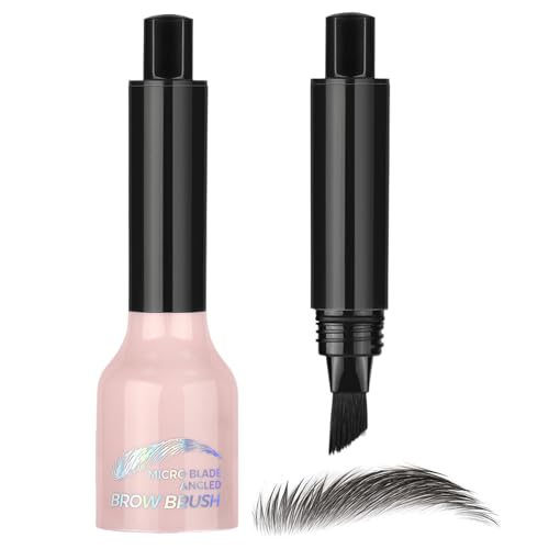 demaxiyad Augenbrauen-Tönungsbürste, Augenbrauen-Tönungsbürste, Augenbrauenpinsel, Augenbrauenpinsel, Anti-Flecken-Augenbrauenfarbe, langlebiger Augenbrauenstift, abgewinkelte Augenbrauenbürste von demaxiyad