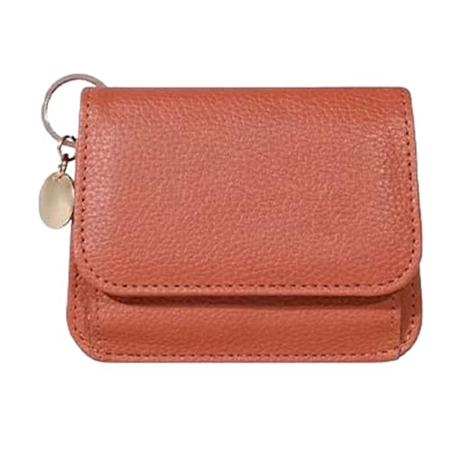 demaxiyad Damen Kleine Geldbörse, Geldbörse für Damen,Reißverschluss-Kartenhalter-Geldbörse aus PU-Leder | Tragbarer, kompakter Vintage-Geldbörsen-Kartenhalter mit Reißverschluss für den Führerschein von demaxiyad