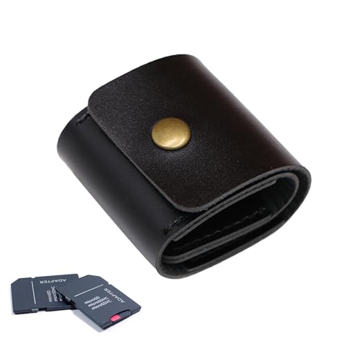 demaxiyad Kartenetui – Kartenhalter-Aufbewahrungstasche | PU-Ledertasche mit 3 Kartenfächern, tragbare Reisehülle, Kartenschutz, Kartenaufbewahrungsschutz von demaxiyad