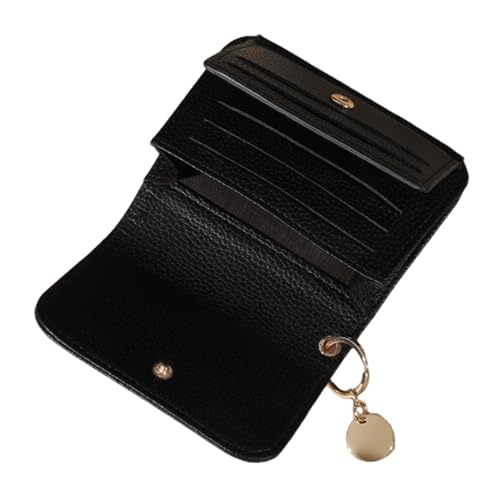 demaxiyad Kleingeldbörse, Kleine Geldbörse für Damen - Geldbörse aus PU-Leder mit Reißverschluss - Tragbarer, kompakter Vintage-Geldbörsen-Kartenhalter mit Reißverschluss für den Führerschein von demaxiyad