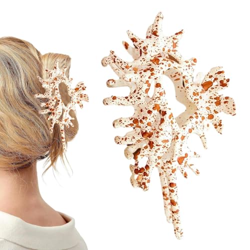 demaxiyad Muschel-Klammer - Damen Haaraccessoire | Stilvolle Damen Muschel Spange Für Sport, Alltag, Freizeit, Hochzeit Und Party von demaxiyad