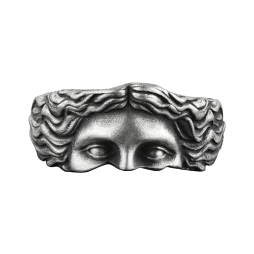 demaxiyad Venusring Göttin | Zeigefingerring für Frauen | Venusring mit beruhigender und charmanter Wirkung, griechischer Ring für Männer und Frauen, Party- und Outdoor-Accessoire von demaxiyad