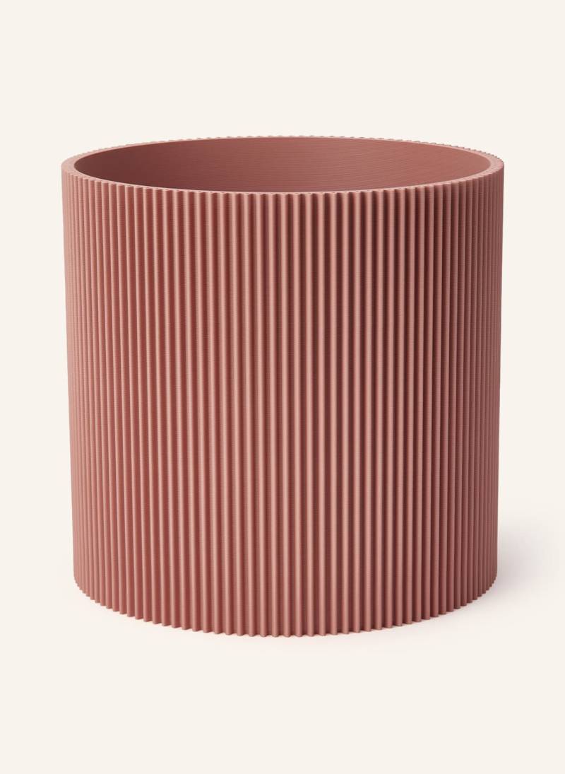 Dennismaass Blumentopf Gerade Medium orange von dennismaass