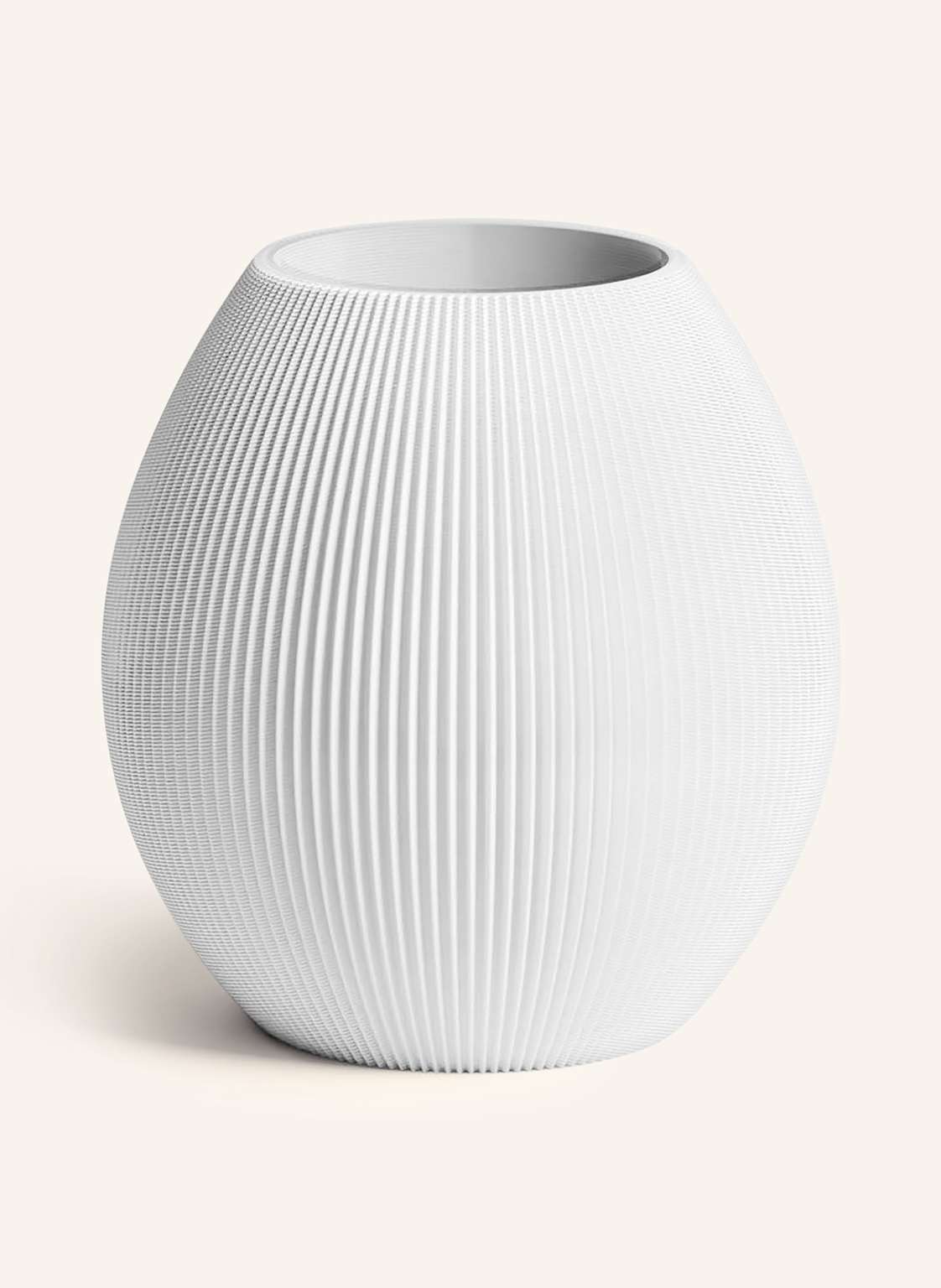Dennismaass Vase Rund Medium weiss Dennismaass Vase Rund Medium weiss von dennismaass