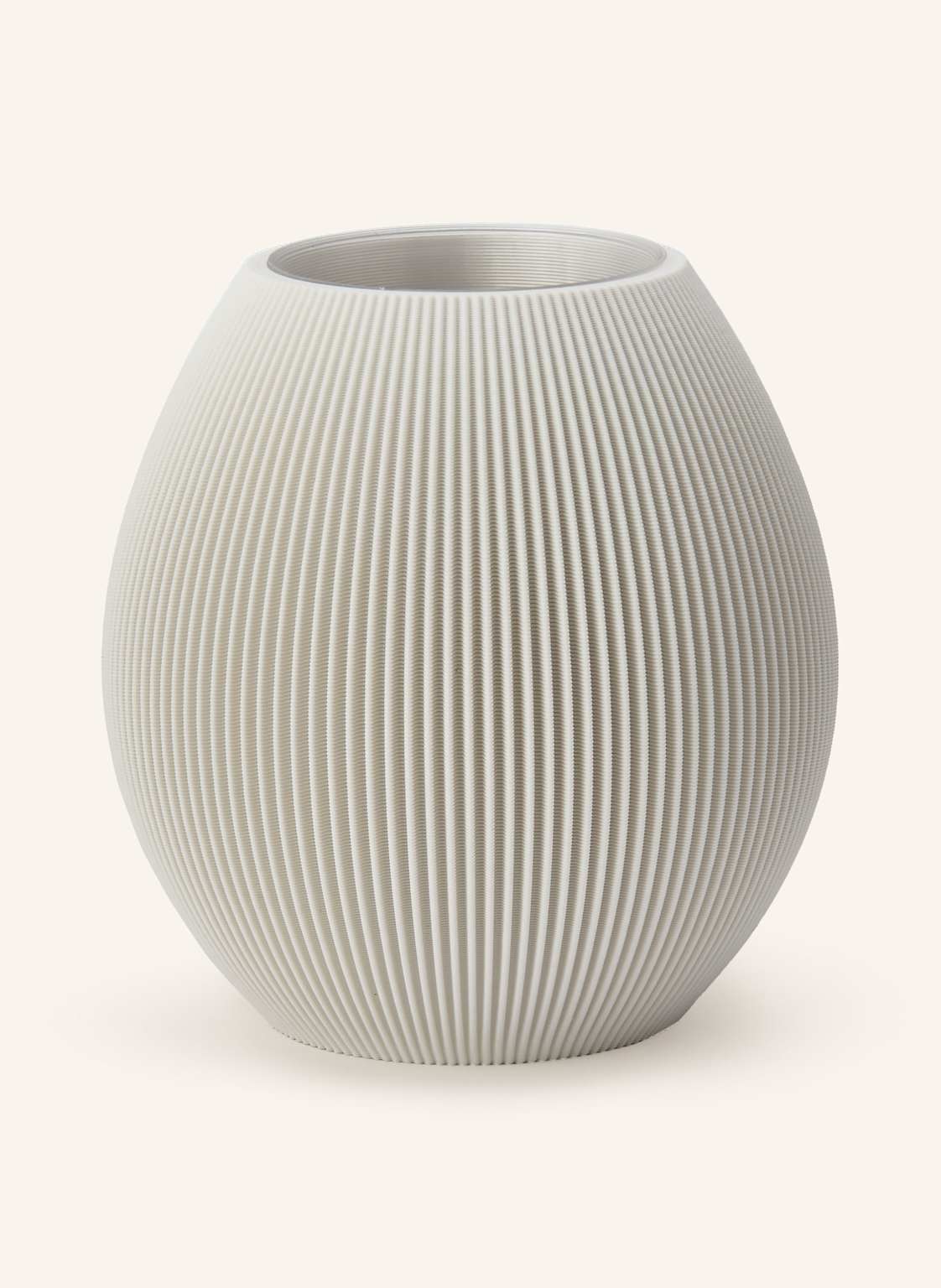 Dennismaass Vase Rund Small weiss Dennismaass Vase Rund Small weiss von dennismaass