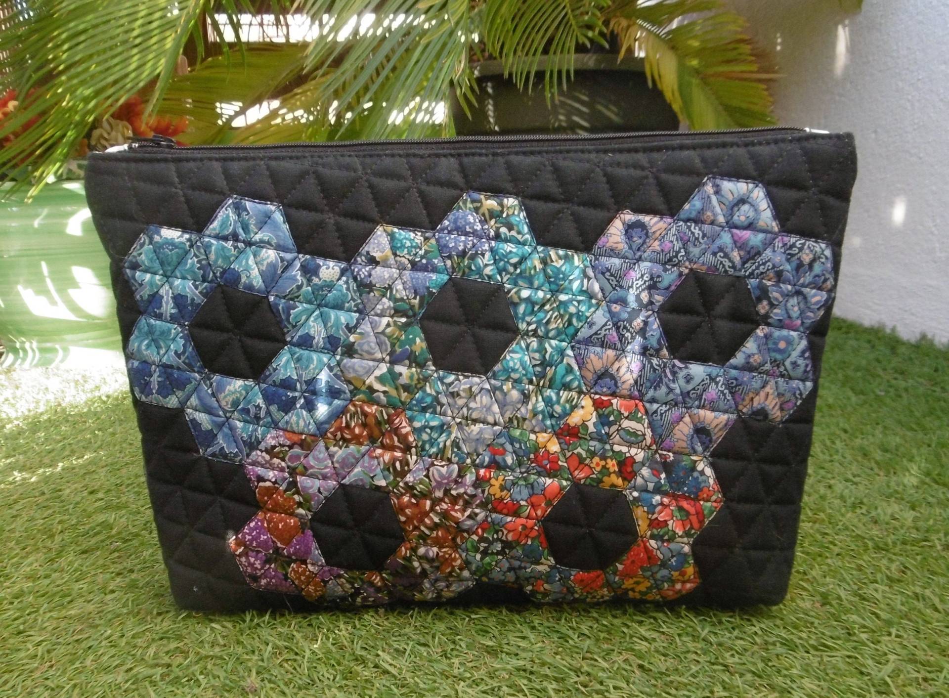 Patchwork-Federmäppchen Patchwork-Federmäppchen von dentellepingle