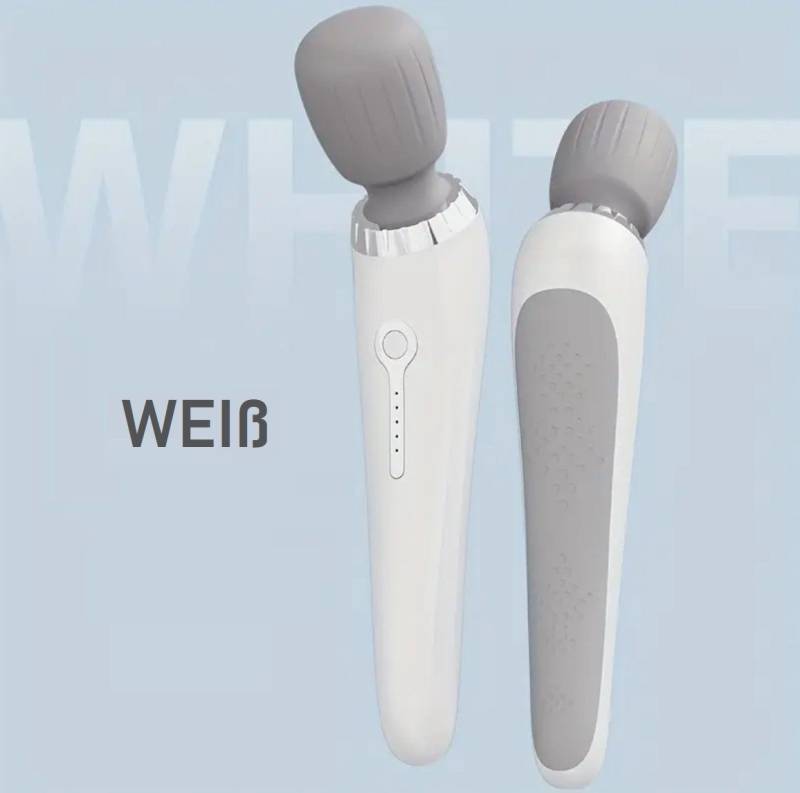 denu-shop Massagegerät Kraftvoller Kabelloser Massagestab Tragbar Ganzkörper, Packung 1-tlg., Massagegerät, USB-Kabel, Handbuch von denu-shop