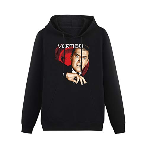 depin Vertigo V4 Alfred Hitchcock Movie Poster 1958 Hoodies Long Sleeve Pullover Loose Hoody Sweatershirt XL von depin