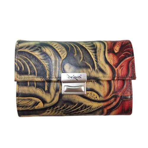 déqua G7 Unikat Geldbörse schwarz-rot-Gold von déqua