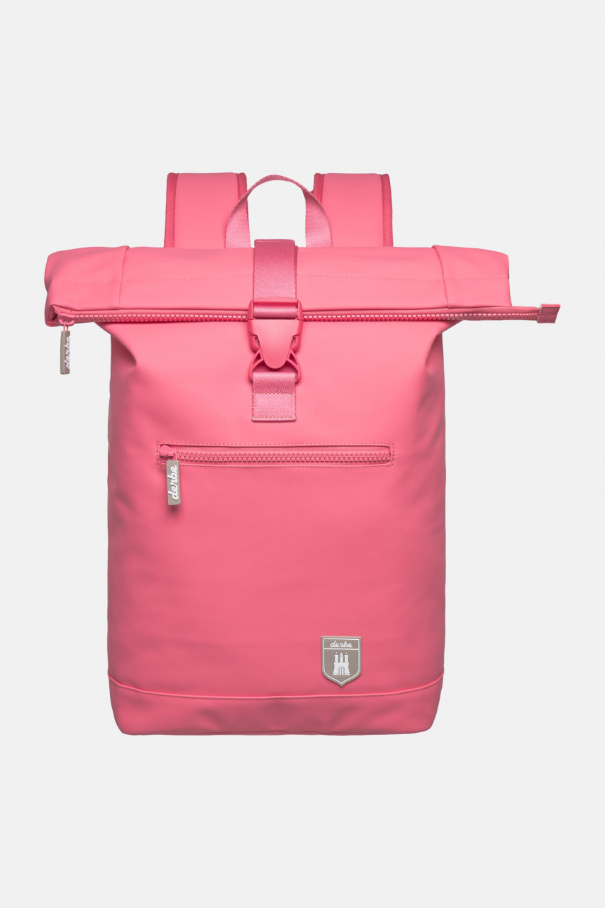 Derbe Rucksack Derbe Ruck Pink Rolltop Wasserabweisend von derbe