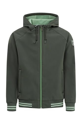 derbe Helgoby - Herren Softshelljacke, Größe:M, Farbe:deep forest/hedge green von derbe