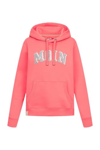 derbe - Damen - Hoodie - MoinMoin - Sugar Coral - M von derbe