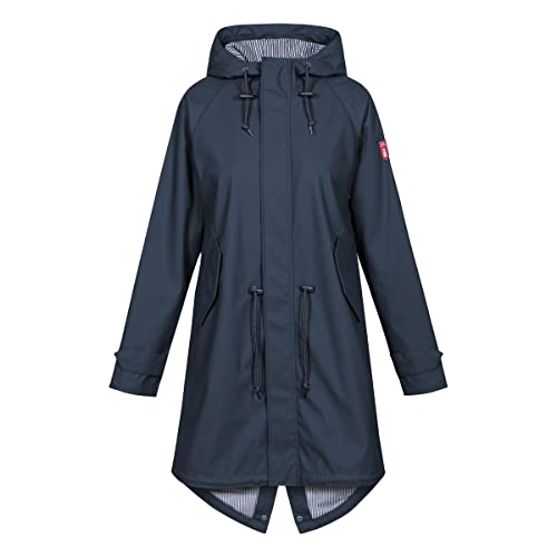 derbe Traveby Fisher - Regenmantel, Größe_Bekleidung_NR:38, Farbe:navy/navy von derbe