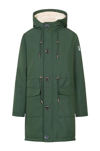 derbe Festholm Damen Winterjacke Grün Weiß Kombu Green 34 von derbe