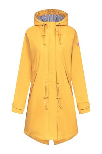 derbe Traveby Friese Fisher Gelb Damen Friesennerz Nachhaltig 40 | Friesennerz | Regenmantel | Frauen | Hamburg von derbe