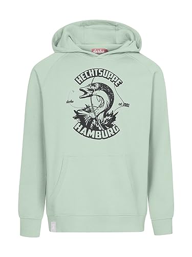 derbe Herren Pullover M-06-HD-Hechtsuppe in Laurel Grün - XL von derbe