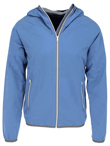 derbe Herren Regenjacke Highball Regatta blau - M von derbe