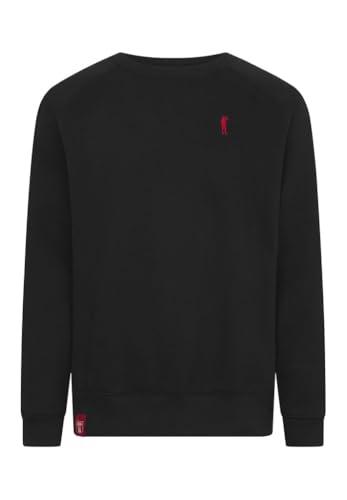derbe - Herren - Sweatshirt - Crewneck - Kippes - Black - M von derbe
