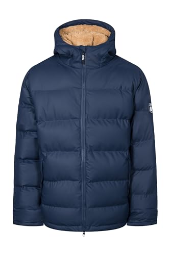 derbe Herren Winterjacke Interholm Cozy dress blue caramel dunkelblau beige - XL von derbe