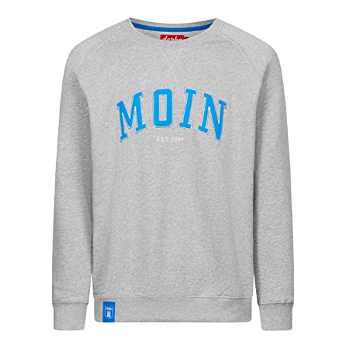 derbe Moin - Sweatshirt, Größe_Bekleidung:M, Farbe:Grey Melange von derbe