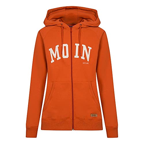 derbe Moin - Zip-Hoodie, Größe_Bekleidung:M, Farbe:Burnt Ochre von derbe