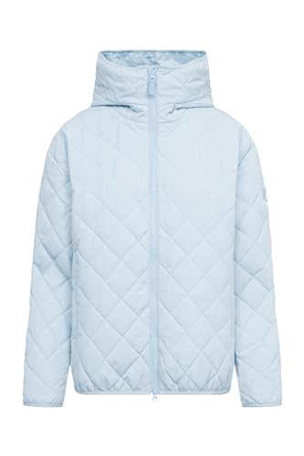 derbe Quiltby Short Damen Steppjacke Hellblau 38 | Gesteppte Jacke | Übergangsjacke | Frauen | Kapuzenjacke | Skyride Blau von derbe