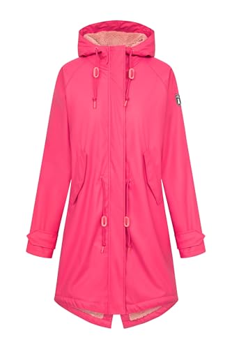 derbe Regenjacke Friese Tidaholm Damen Pink Gefüttert 38 | Regenmantel | Frauen | mit Futter | Hamburg | Friesennerz | Warm von derbe