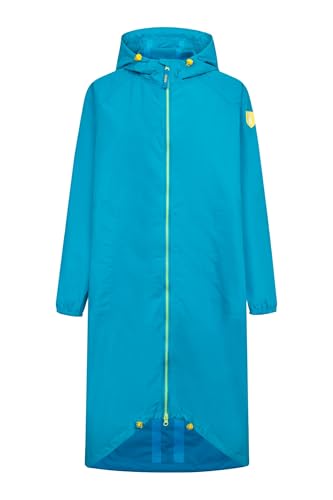 derbe Regenjacke Kapby Damen Türkis Blau 38 von derbe