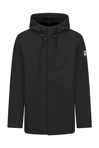 derbe Passby Plain Herren Regenjacke, Größe:M, Farbe:jet black von derbe